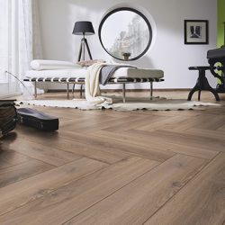 Πάτωμα Laminate Kronotex Herringbone D3766 Metz Oak B